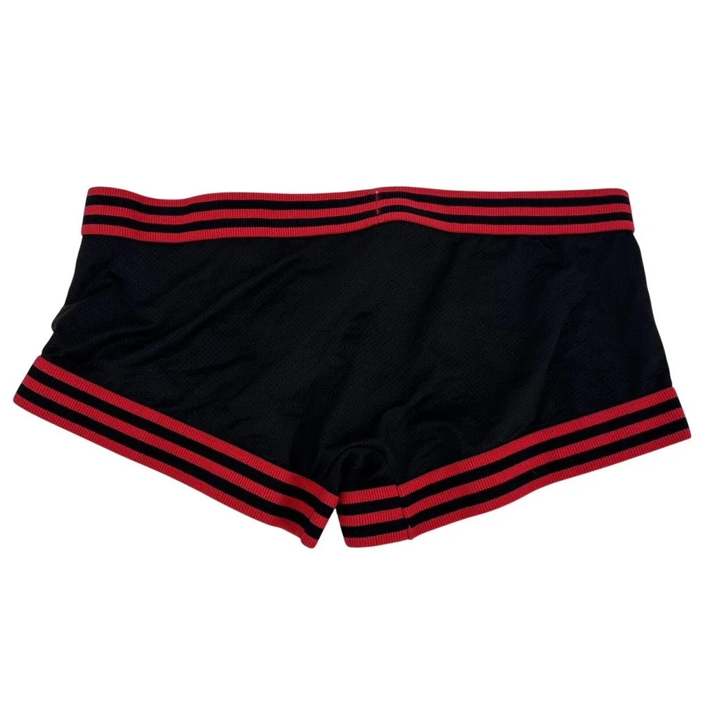 DJX Amplify X Circuit Trunk Black Red Mesh Underwear DJX003TR-RED-XL NWT Mens XL